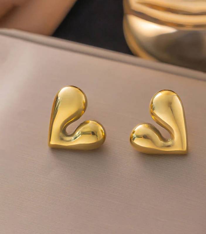 Broken  heart earings