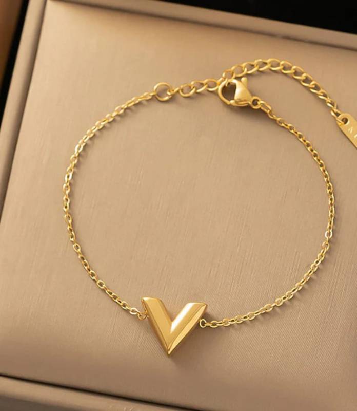 V - shaped bracelets
