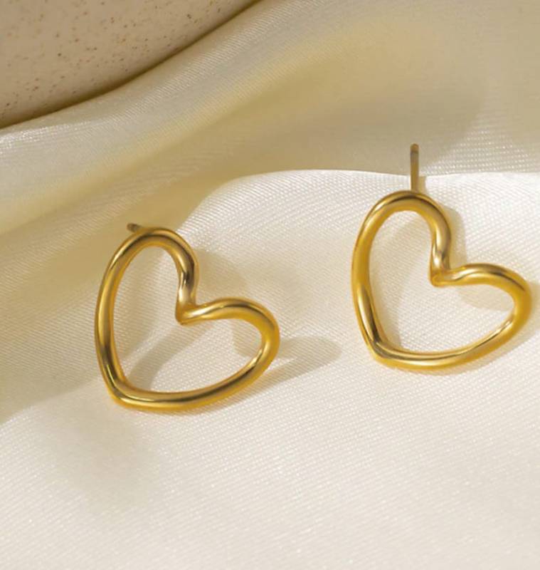 Eternal heart shape earings