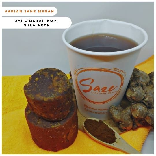 Jahe Merah Kopi Gula Aren