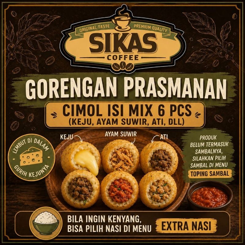 Cimol Isi Mix 6 pcs