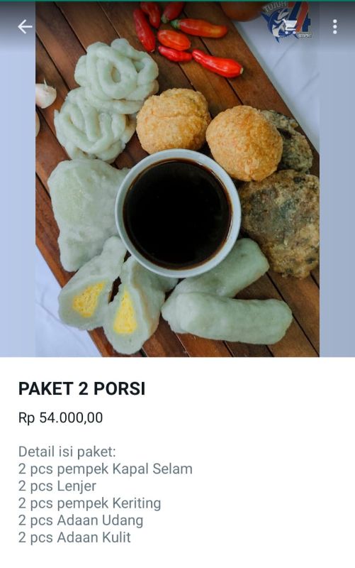 Paket 2 Porsi