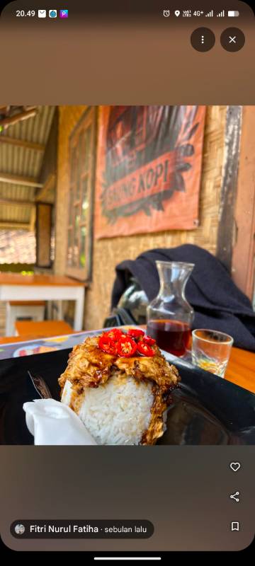 Nasi Telor Pontianak