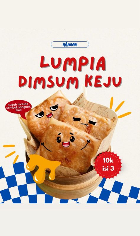 Lumpia Dimsum Keju