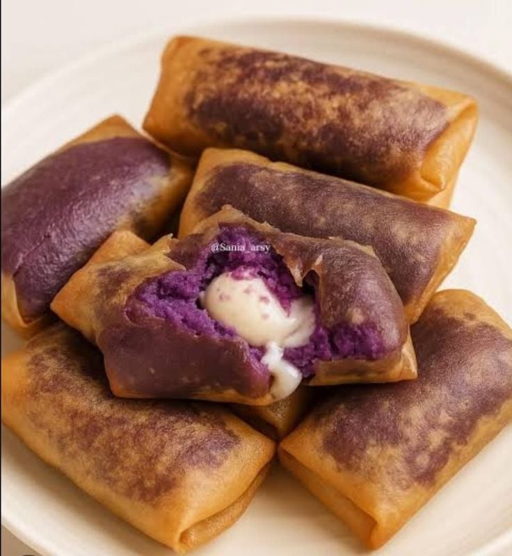 Lumpia Ubi Ungu Lumer