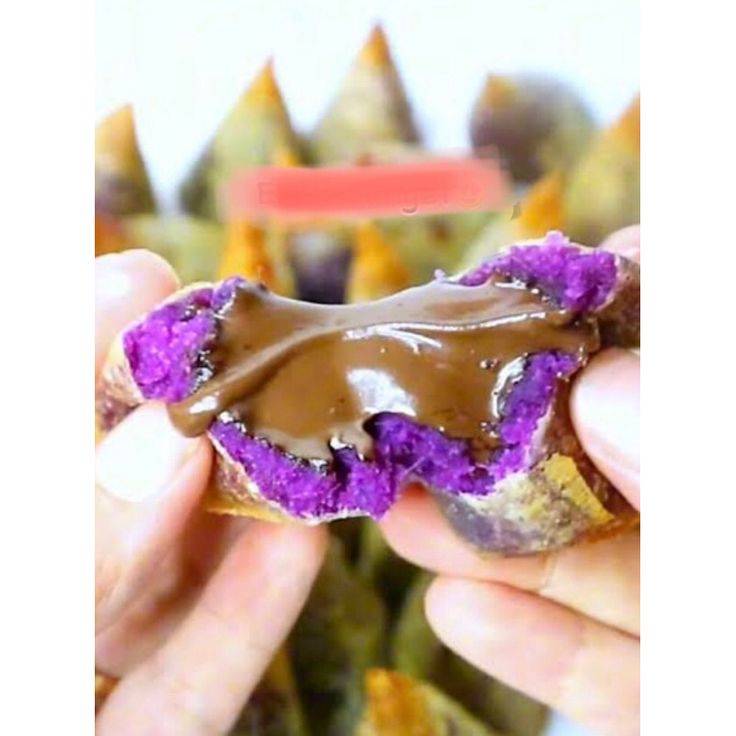 Lumpia Ubi Coklat / 3 Pcs