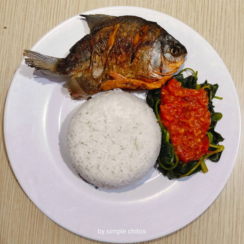 Paket Ikan Bakar/Goreng Rujak Kangkung