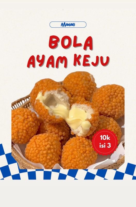 Bola Ayam Keju