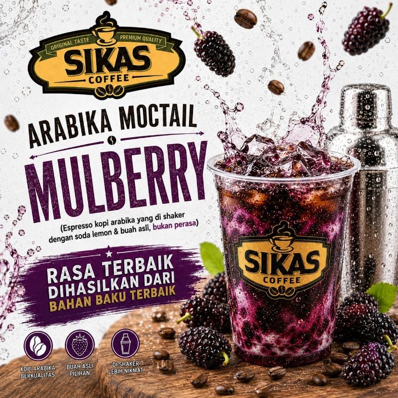 Arabika Mocktail Mulberry