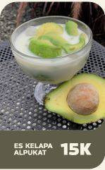 Es Kelapa Alpukat