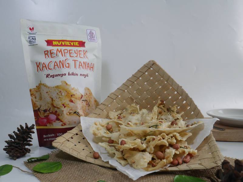 Rempeyek Kacang Tanah Pullprint (100g)