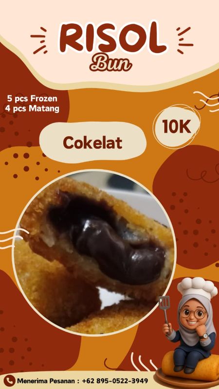 Risol Coklat Matang