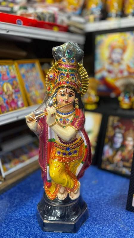 Krishna with Flute – 2 feet Ivory