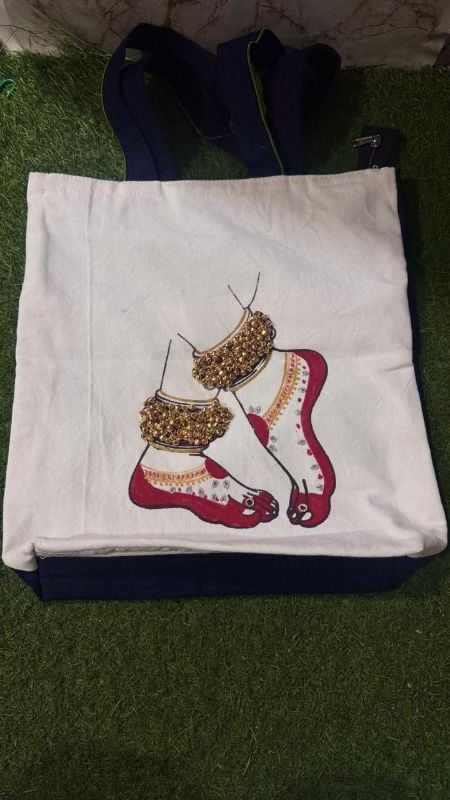 Dancing Bells 2 Leg Bag White