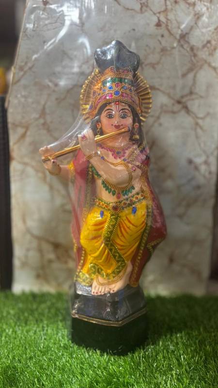 Krishna with Flute – 1.5 feet Ivory