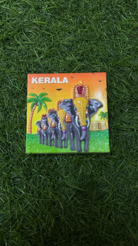 Elephant pooram with nettipattam