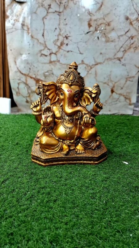 Ganesh 11 inch gold