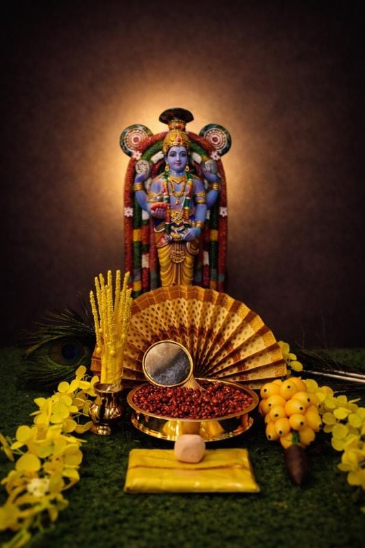 Premium Punool Guruvayoorappa Vishu Kani