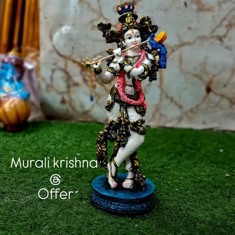 10 Inch murali krishna white