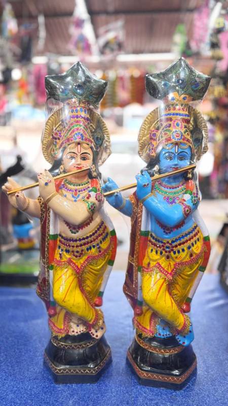 Krishna with Flute – 3.5 feet Ivory