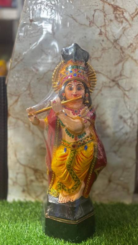 Krishna with Flute – 1.5 feet Ivory