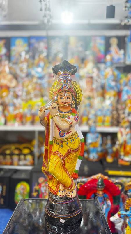 Krishna with Flute – 2.5 feet Ivory