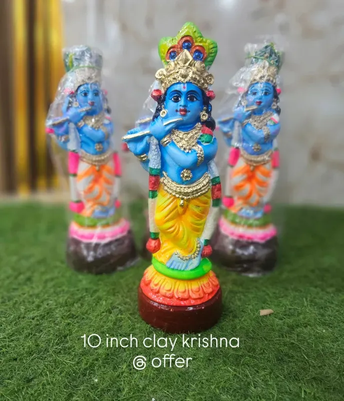 Clay krishna 10 inch