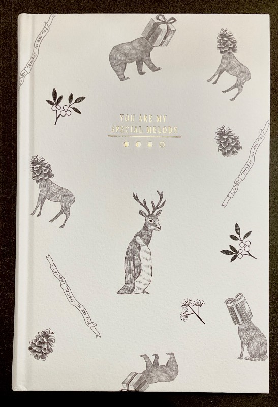 Agenda hojas blancas para journal/diario