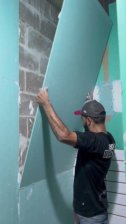 Sheetrock and drywall installation