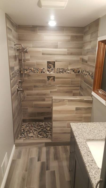 Bathrooms.