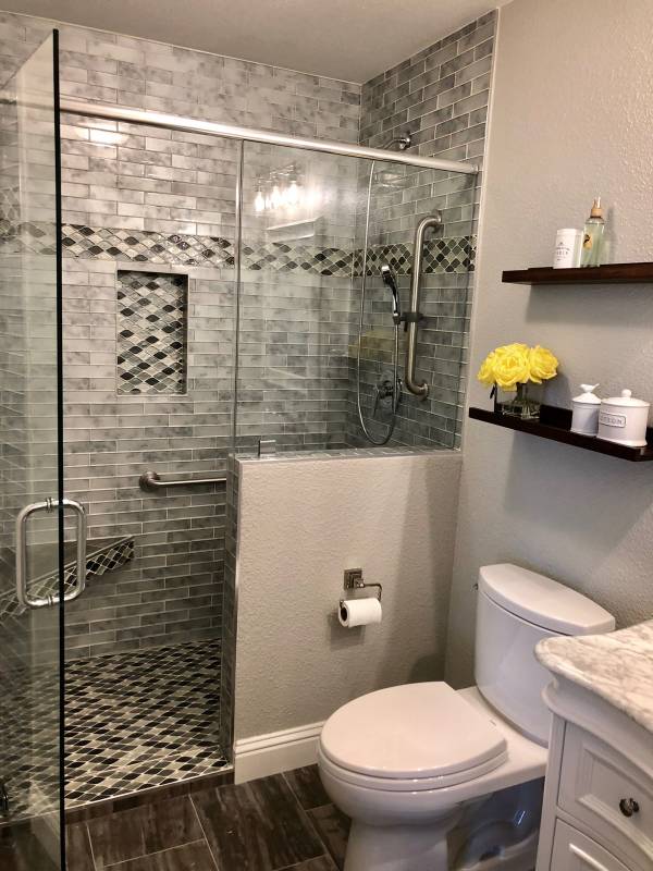 Bathrooms.