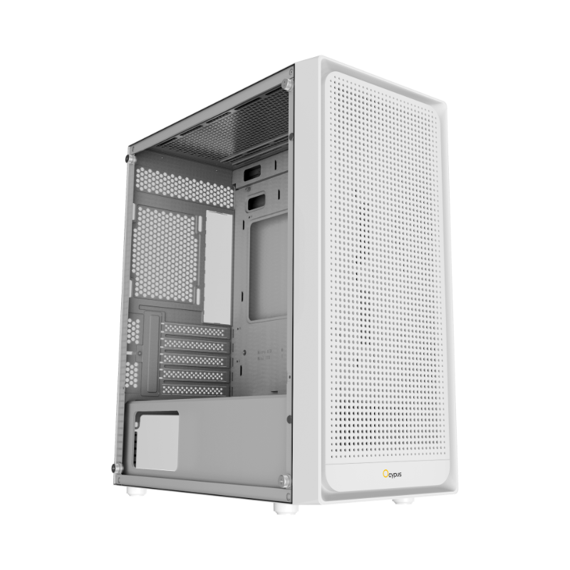 OCYPUS GAMMA C50 m-ATX Inc 4 fan Gamma F12 Black Gaming Case