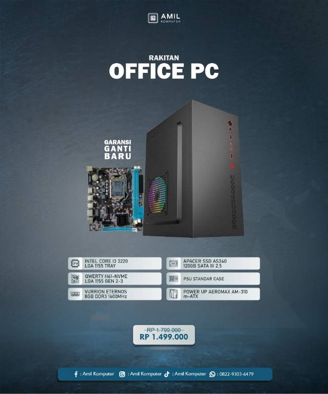 RAKITAN PC OFFICE STANDAR