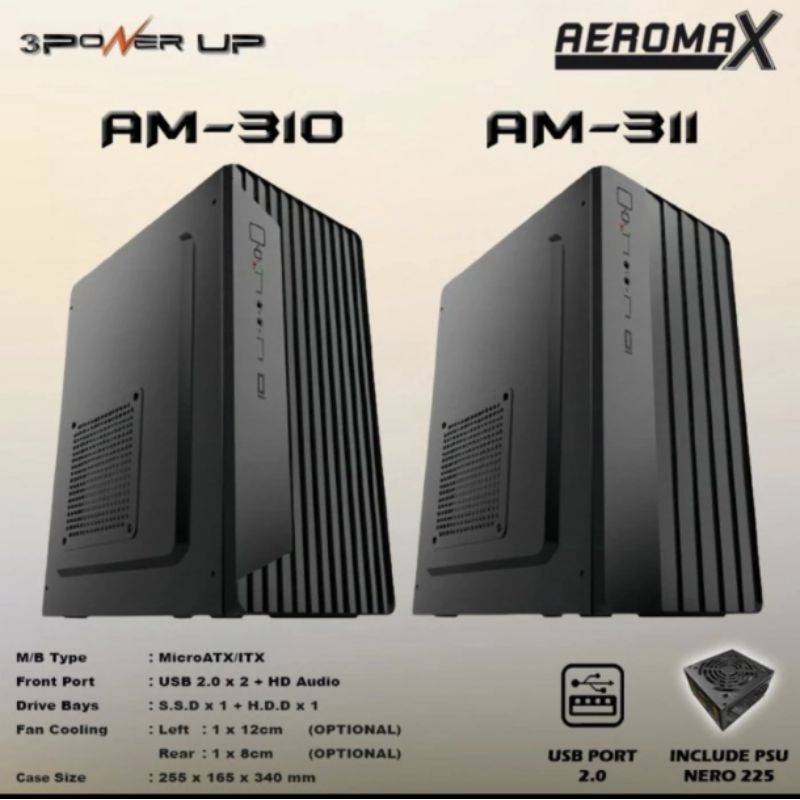 POWER UP AEROMAX AM-310 & AM-311