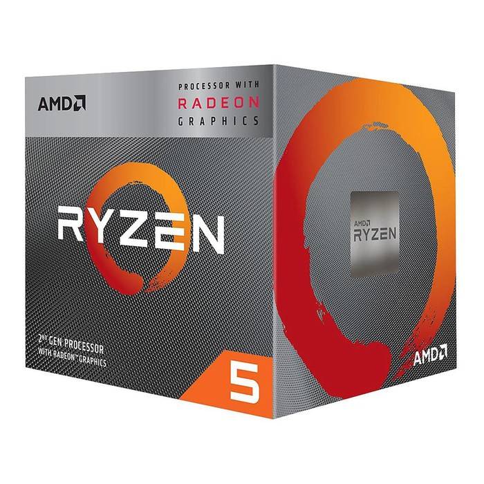 AMD RYZEN 5 3400G BOX AM4