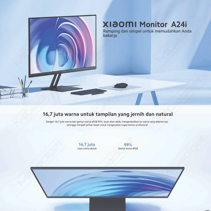 XIAOMI A27i 27" IPS 1080p FHD 100Hz Ultra Slim VESA HDR10