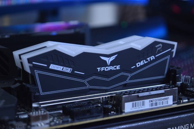 TEAM T-FORCE DELTA RGB (BLACK) DDR5 32GB (2X16GB) 6000Mhz
