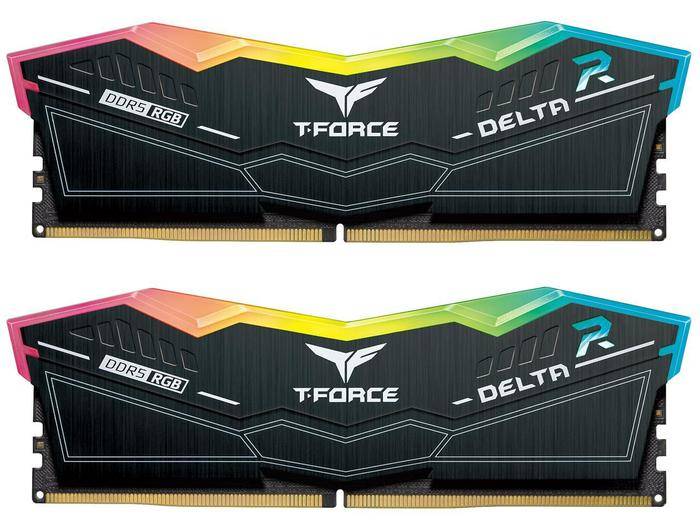 TEAM T-FORCE DELTA RGB (BLACK) DDR5 32GB (2X16GB) 6000Mhz