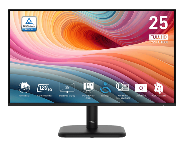 MSI PRO MP251L E2 25" FHD IPS 120Hz 1ms