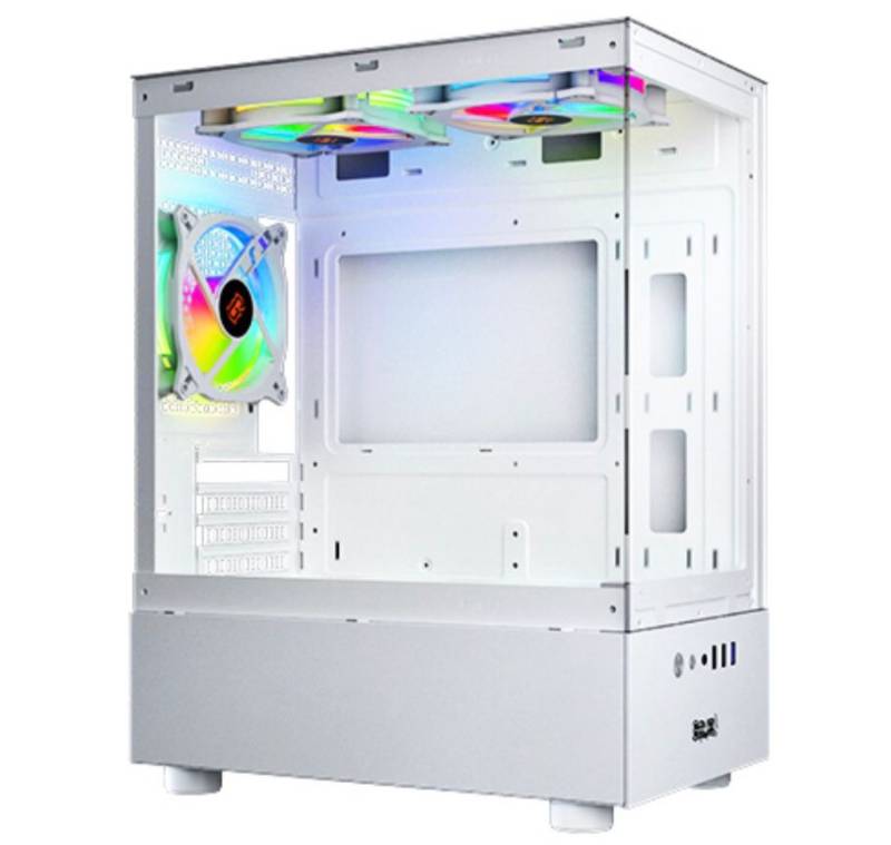 GAMEN GCS100 - mATX Gaming Case - Front & Left Side Tempered Glass