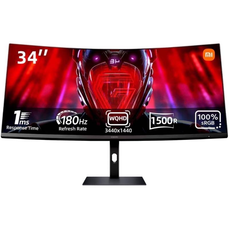 XIAOMI G34WQi WQHD 34 Inch Ultrawide 180Hz Curved Gaming Monitor