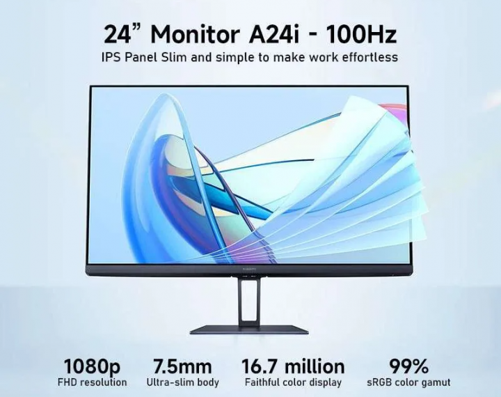 XIAOMI A24i Mi Monitor FHD IPS 100Hz HDMI Ultra Slim