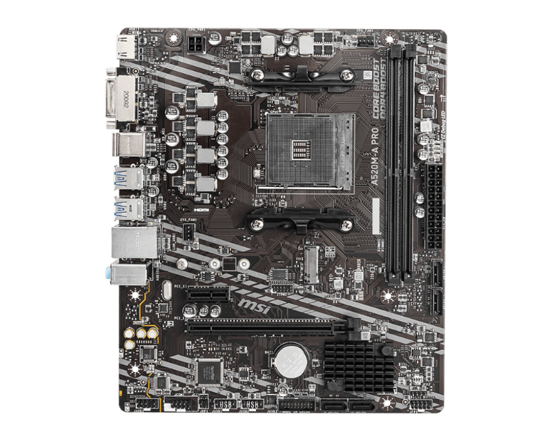 MSI A520M-A PRO DDR4 Socket AM4
