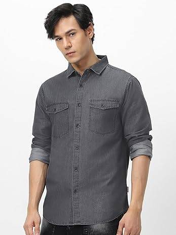 black shirt