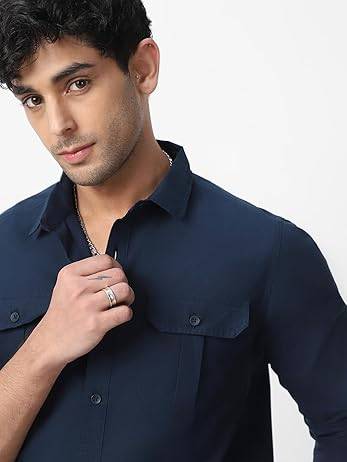 black shirt