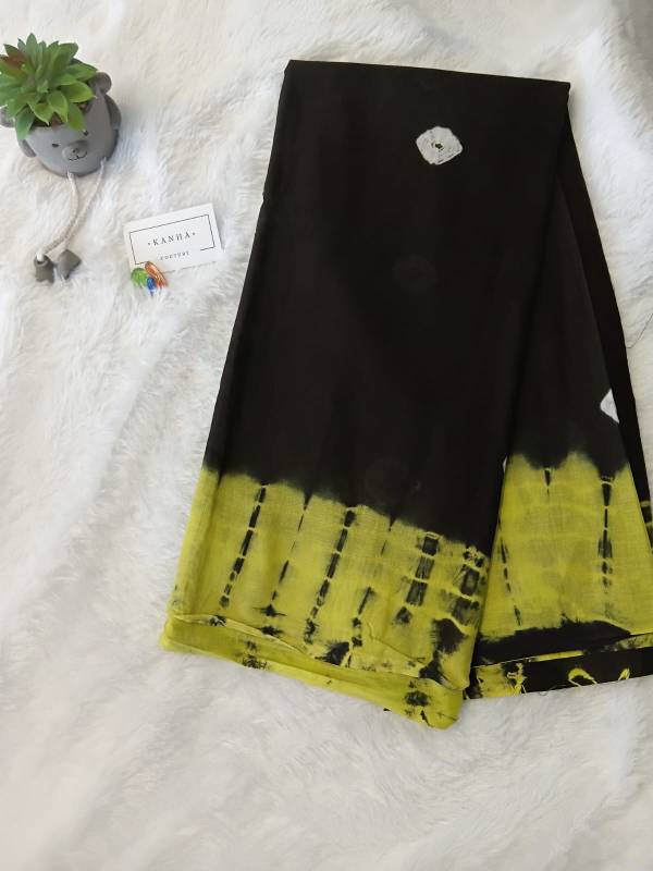 Modal Saree - Black