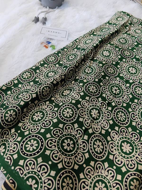 Modal Saree - Green