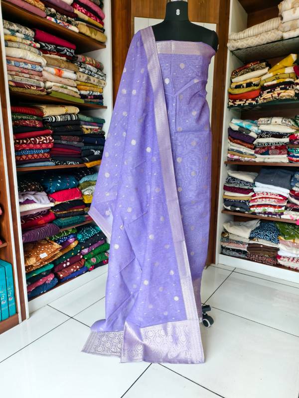 Banarasi unstitched salwar set