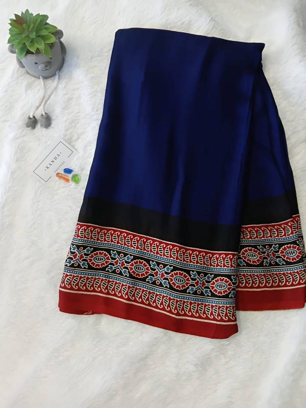 Modal Saree - Blue