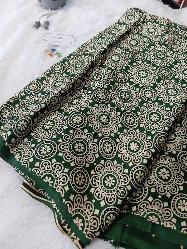 Modal Saree - Green